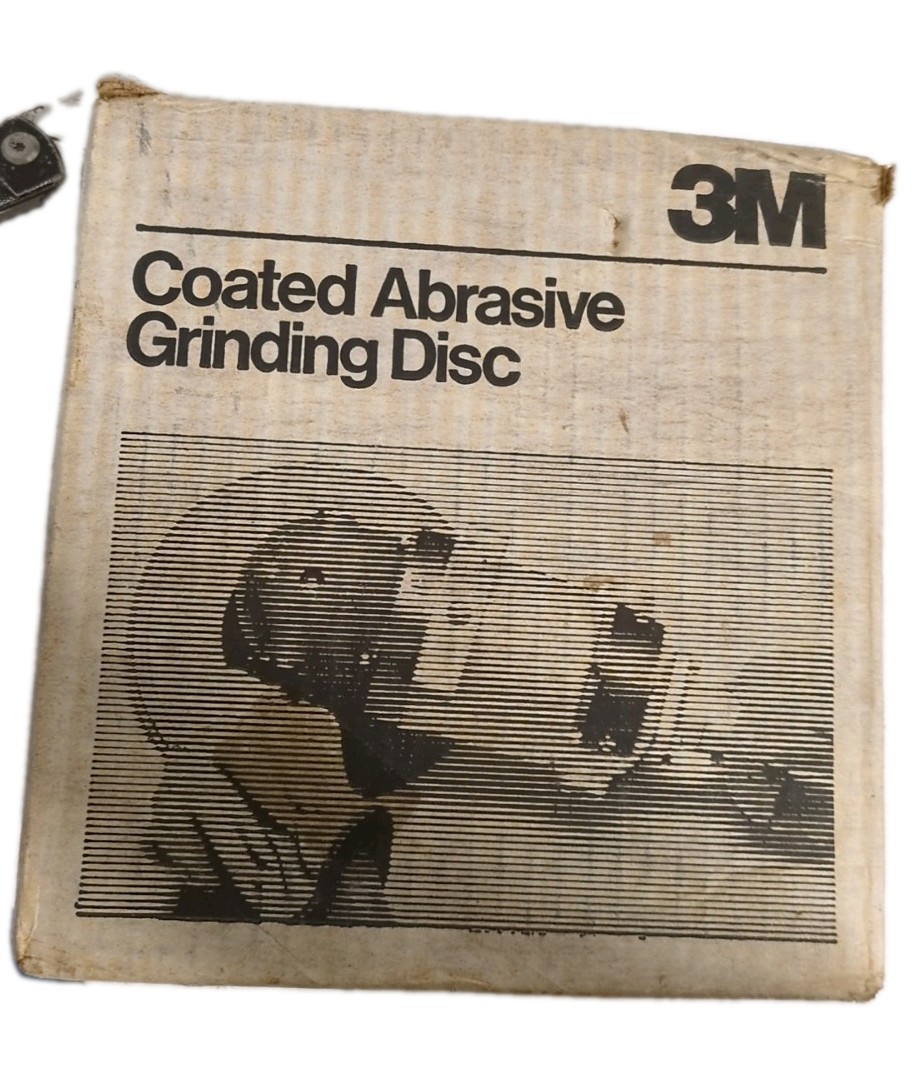 3M Coated Abrasive Grinding Disc 7in x 7/8 in 01740 16 grit 25 Discs – NOB