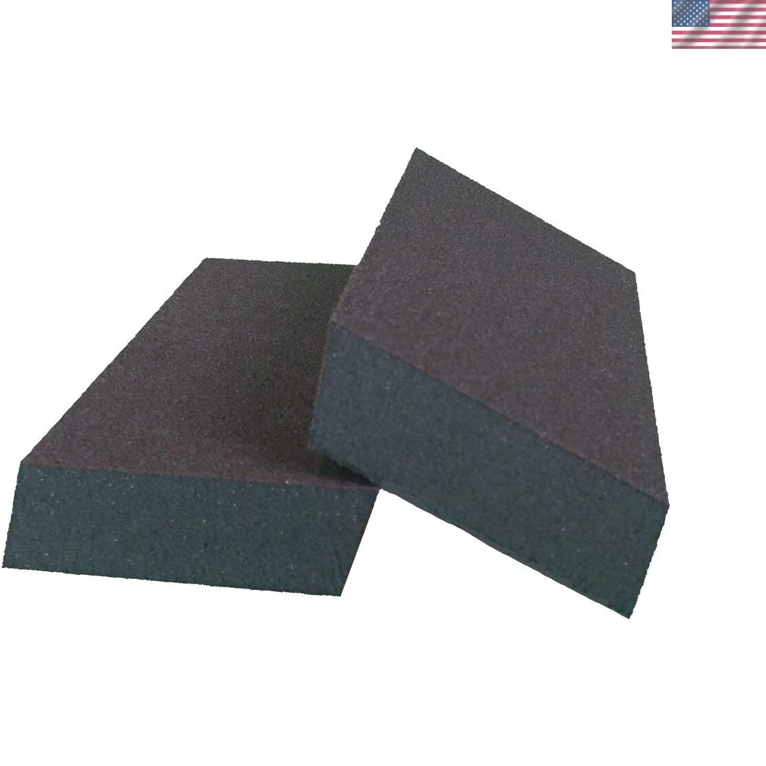 Dual Angle Drywall Sanding Sponges – Medium/Fine Dual Grit – 24 Count Contrac…