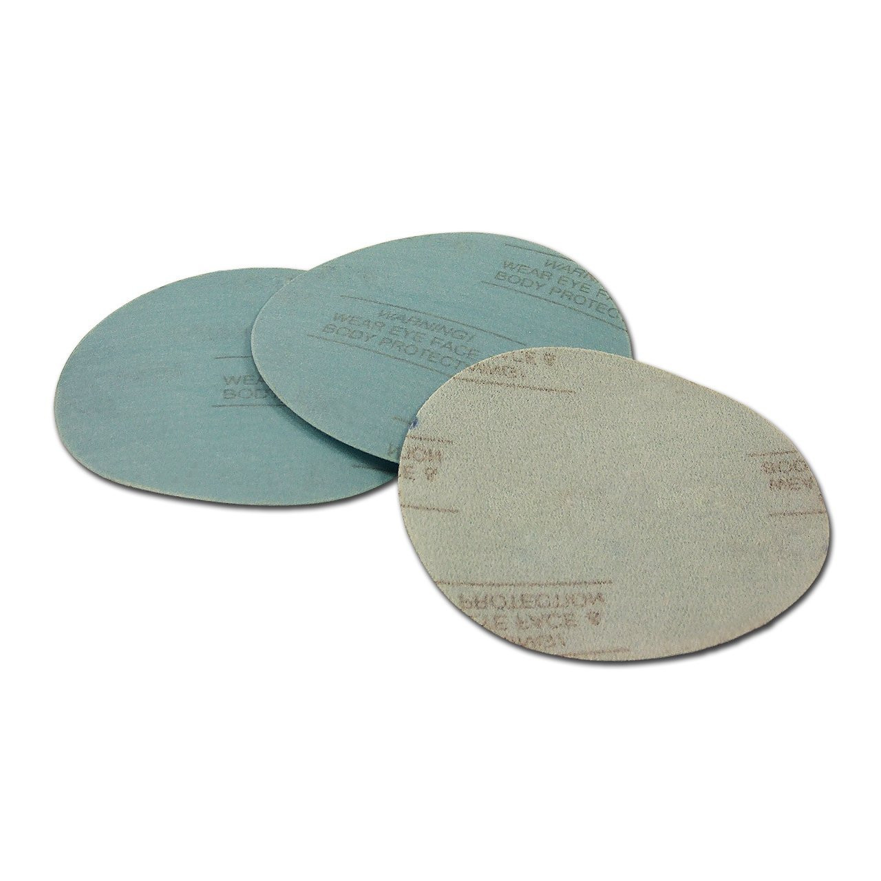 6″ 50 Pack 120 Grit Waterproof Hook and Loop Film Sanding Discs – Wet Sand Auto