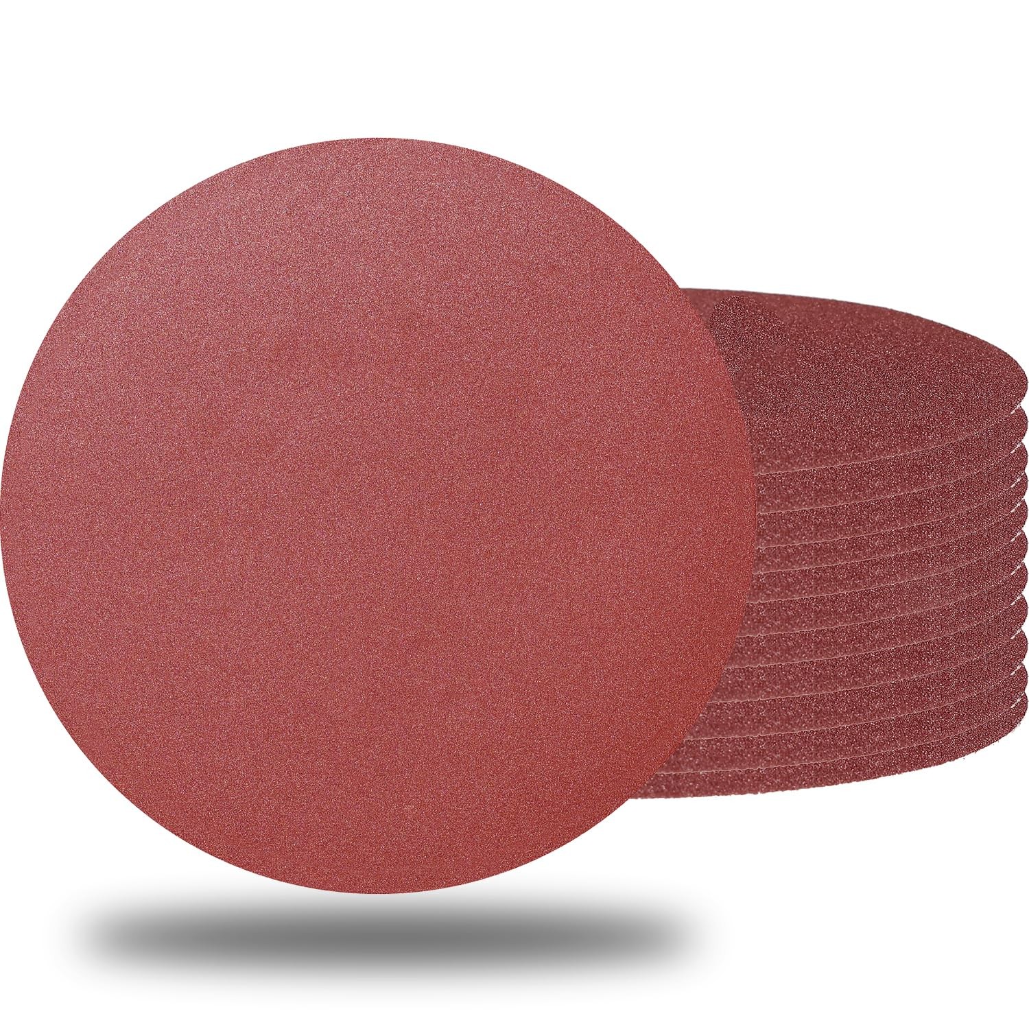 10 PCS 9 Inch 240 Grit Sanding Discs for Hand Radial Sander 9″ Round Hook & …