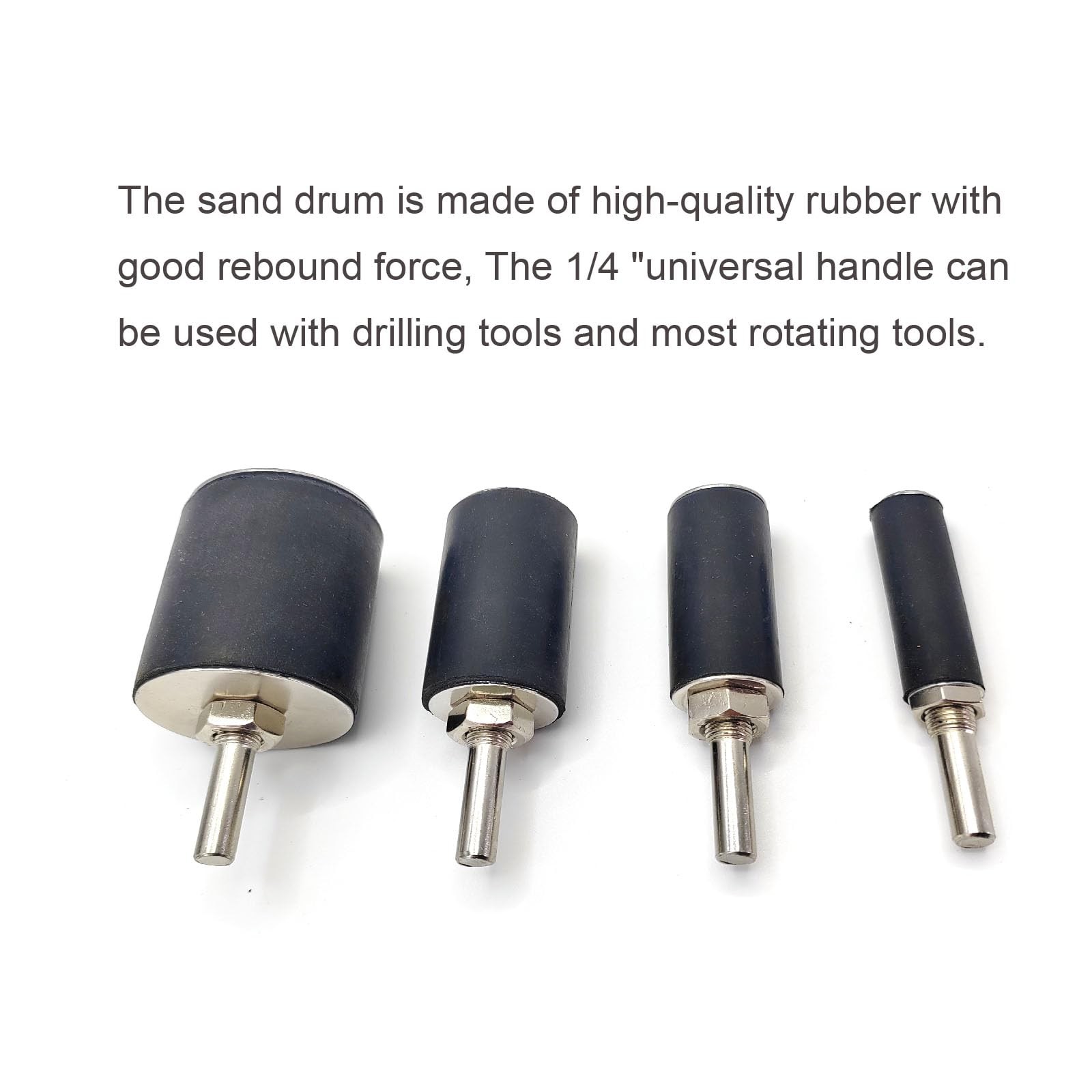 Sanding Drum Kit and Sleeves Set for Drill or Drill Press,2”Long Sanding Drum…