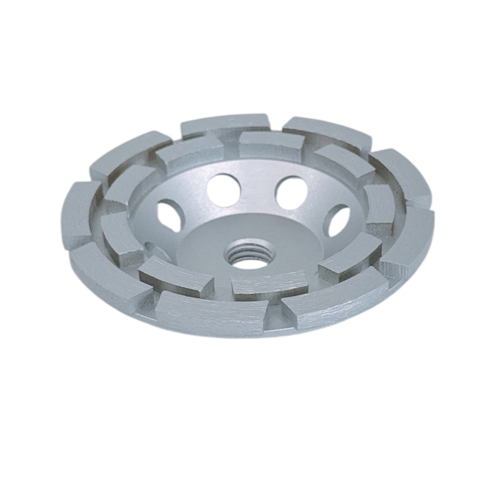 Double Row Diamond Grinding Cup Wheel 4-1/2″, 5/8″-11 Arbor Grinder Wheel
