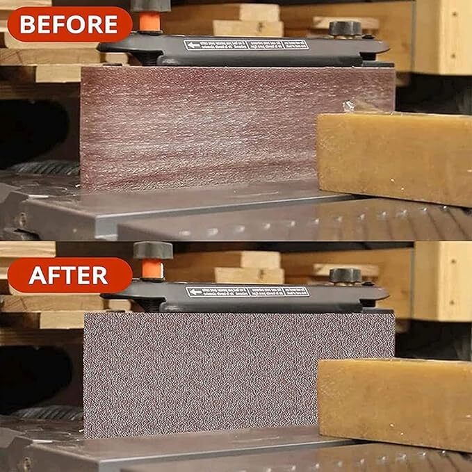 2PCS 1″ x 1″ x 6″ Abrasive Cleaning Stick for Sanding Belts Build Cleaning Tool
