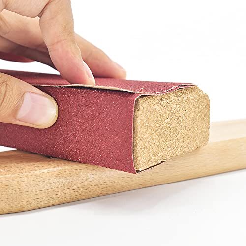 Cork Sanding Blocks 41/4″x 23/8″ X 13/16″ Hand Sanding Tool For Sandpaper