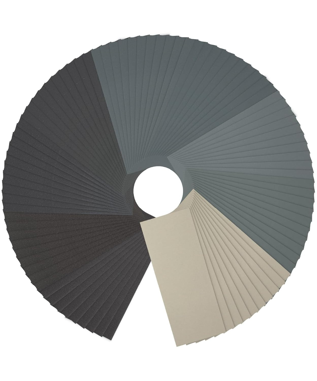 Bates- Sandpaper, 90 Pcs, 400 to 3000 Grit Sandpaper Assortment, Sand Paper Asso