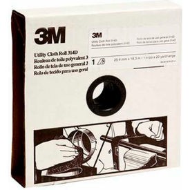 3M Utility Cloth Roll 1-1/2 W x 50 Yd Aluminum Oxide P80 Grit 3m 7000118531 Red