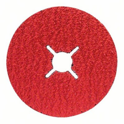 Bosch 50-pcs Fibre sanding disc R780 Best for Metal and Inox ф125mm,Grit size 36