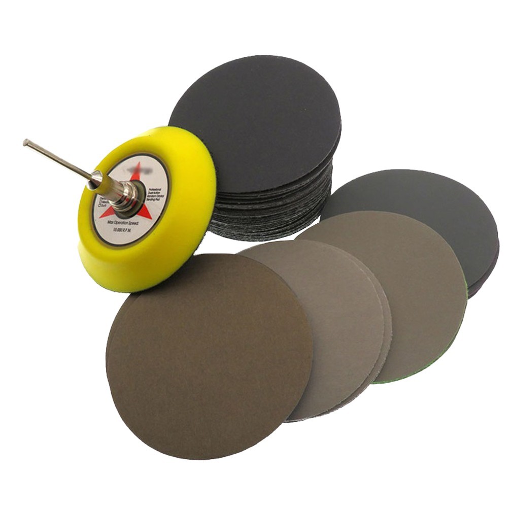Wide Application 2 Inch Sandpaper Disc Set for Rust Removal and Paint Removal