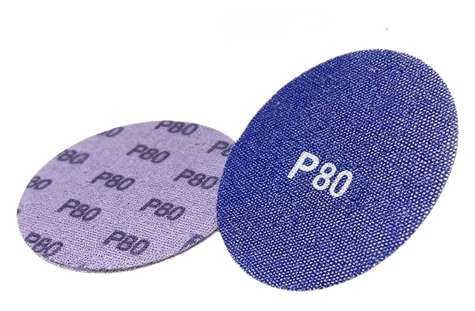 50PCS 6″ 150mm Hook&Loop Abrasive Mesh Sanding Discs P80 for Metal Wood Grinding