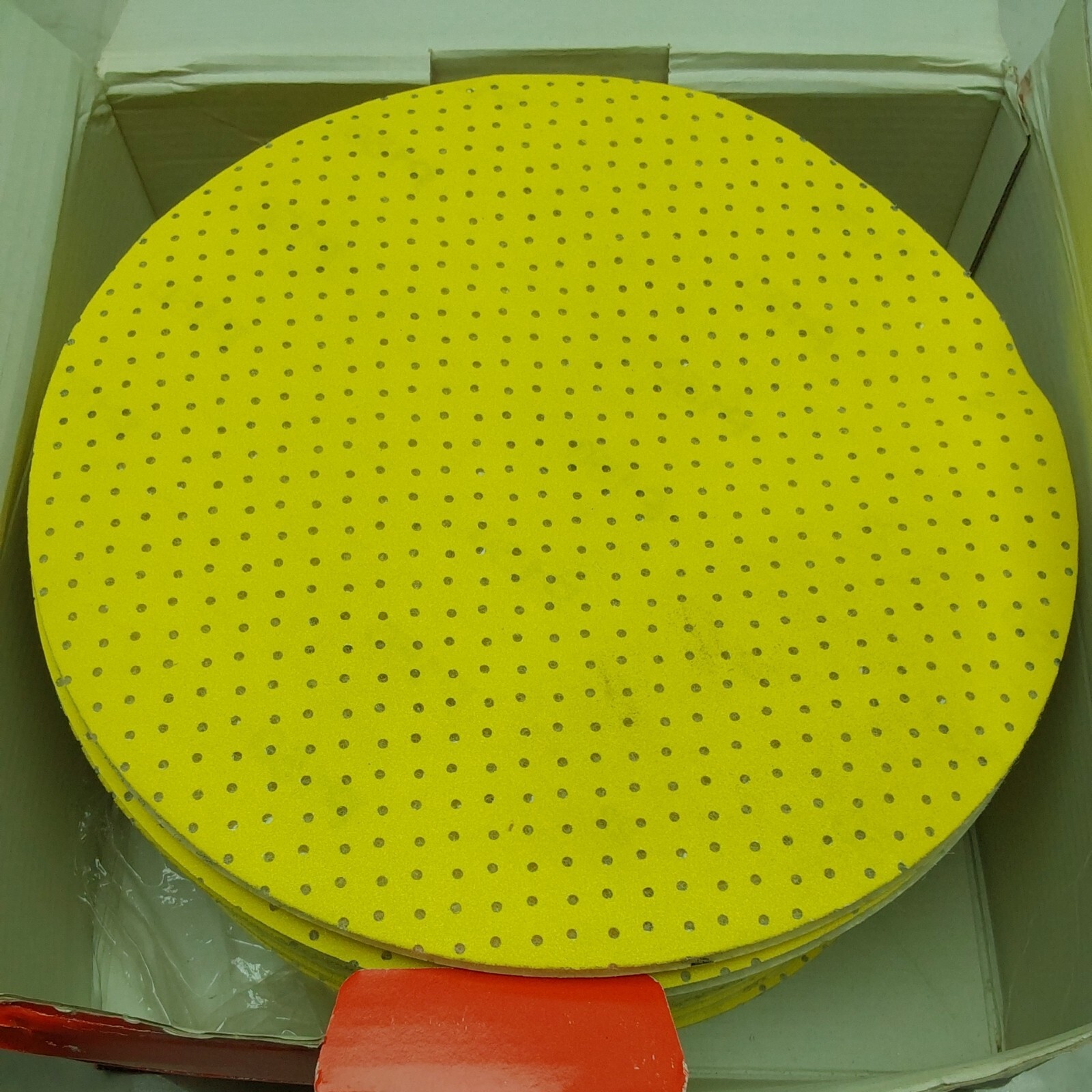 25 Pack FLEX HooknLoop Perforated Sanding Paper 150 Grit 9″ 225MM Diameter