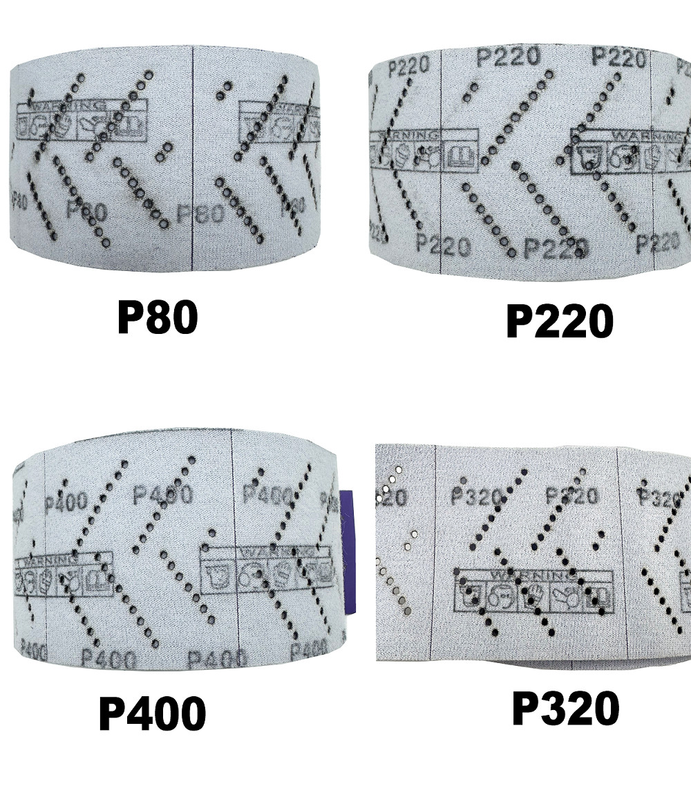 1 PCS 70 mm x 12 m ‎Ceramic Automotive Sanding Roll P80-P400 for Coating Removal