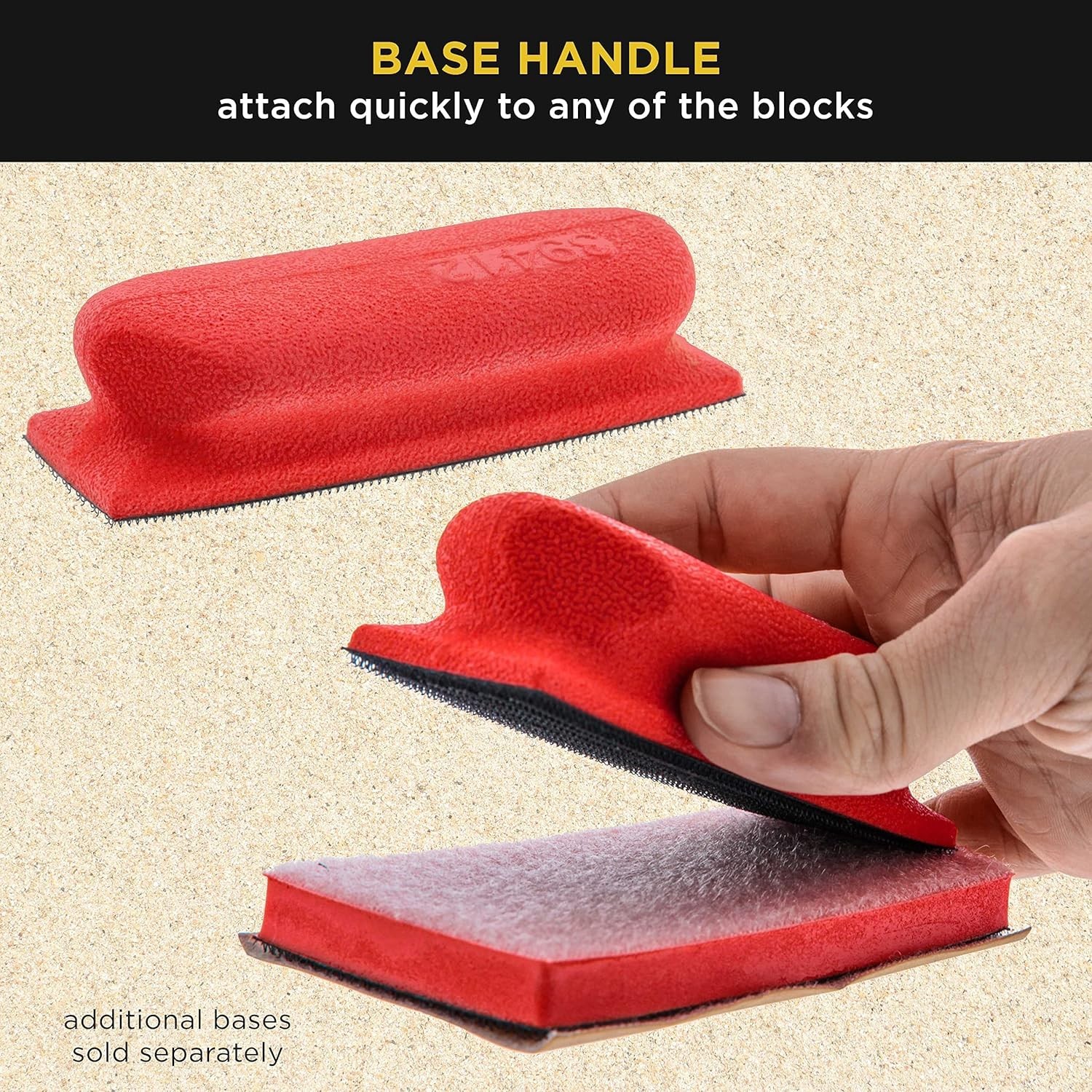 Pro Series Hand Sanding Block Set – 20-Piece with 40 Grits