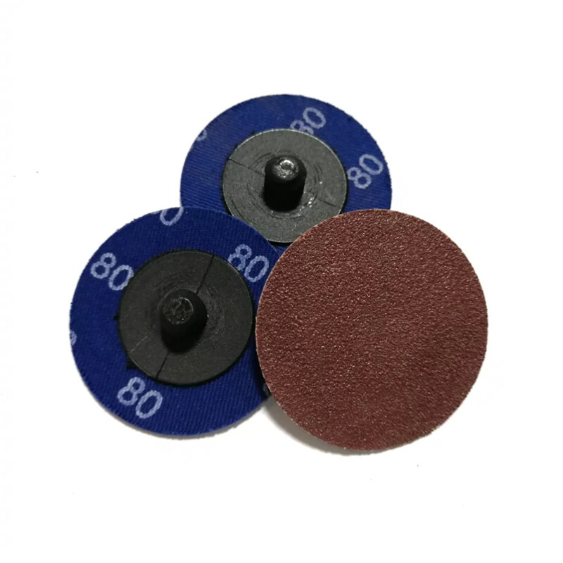 2″ 50mm Sanding Discs R-Type Roll Lock Quick Change Disc Polishing 60/80 Grit