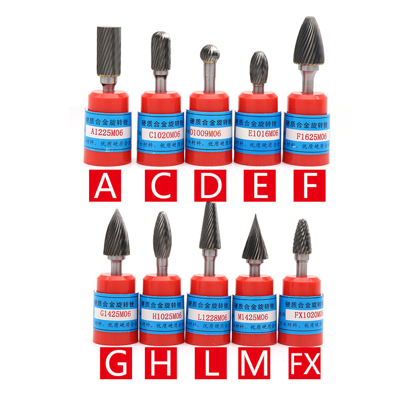 Carbide Burrs Carbide Rotary File Tungsten Steel Grinding Head Mill Cutter