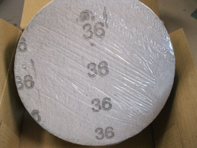 25pk,Bona Abrasives Green Ceramic Floor Edger Disc,6 Inch,36 Grit,AAS860060036