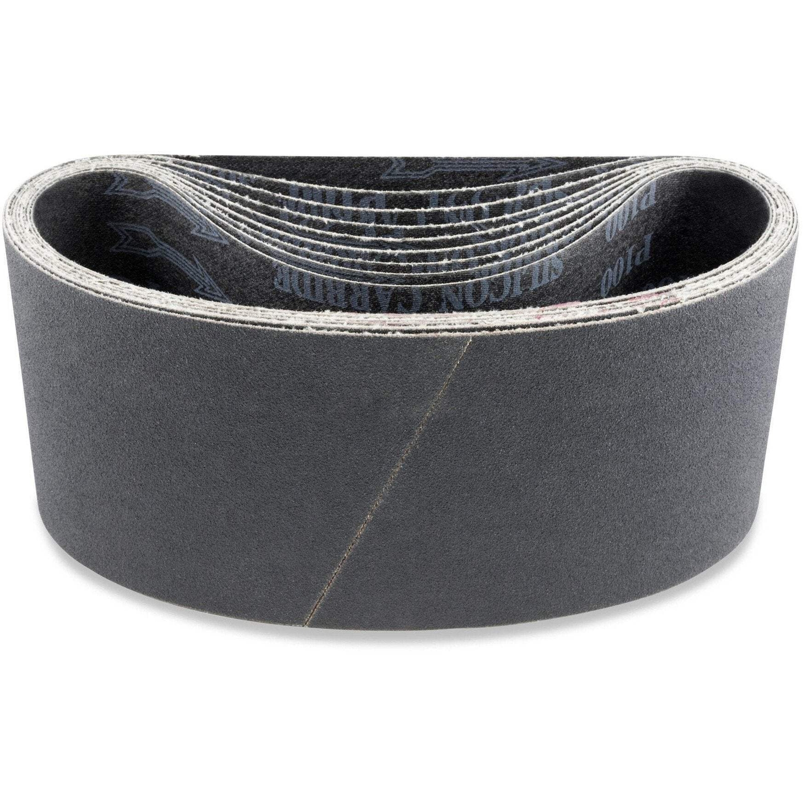 3 X 21 Inch Silicon Carbide Sanding Belts, 8 Pack