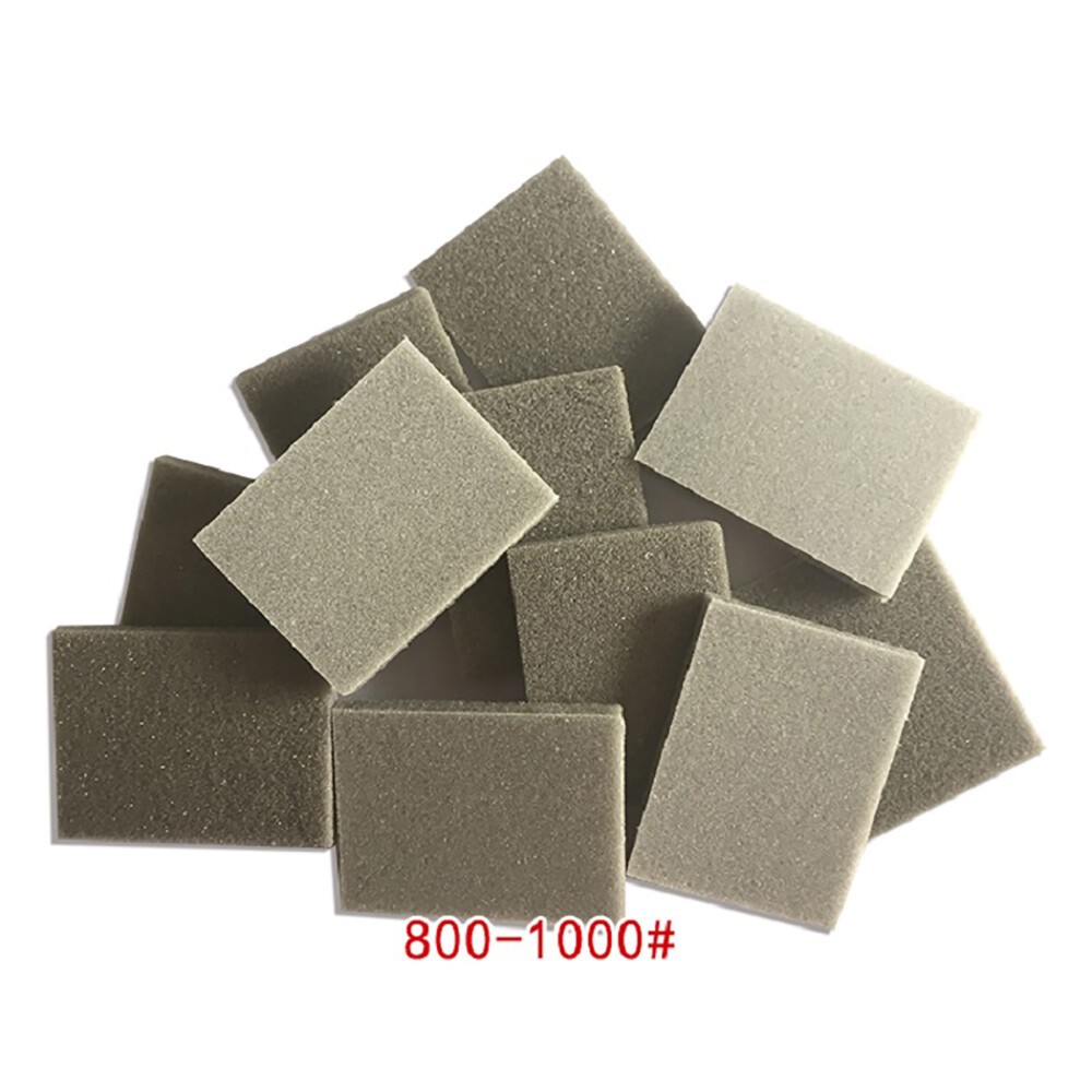 30*40mm Wet Dry Spong Sanding 300-3000 Grit Hook Loop Sandpaper Polishing Block