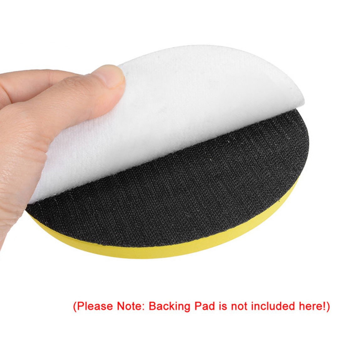 45pcs 6″ 6 Hole Sandpaper Sanding Discs 80/100/120/150/180/240/320/400/600 Grit