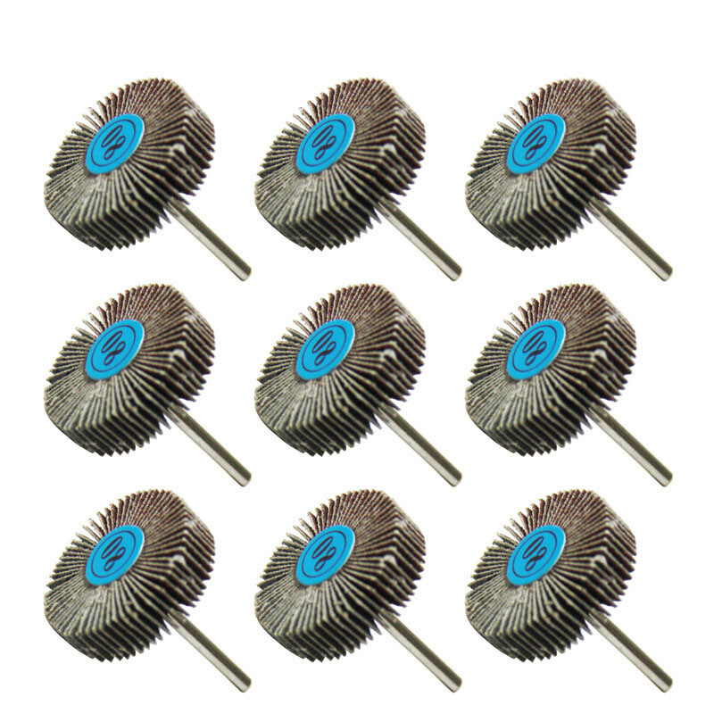 Sanding Flap Abrasive Grinding Wheels 1/8” Shank for Dremel Rotary Tools Kits