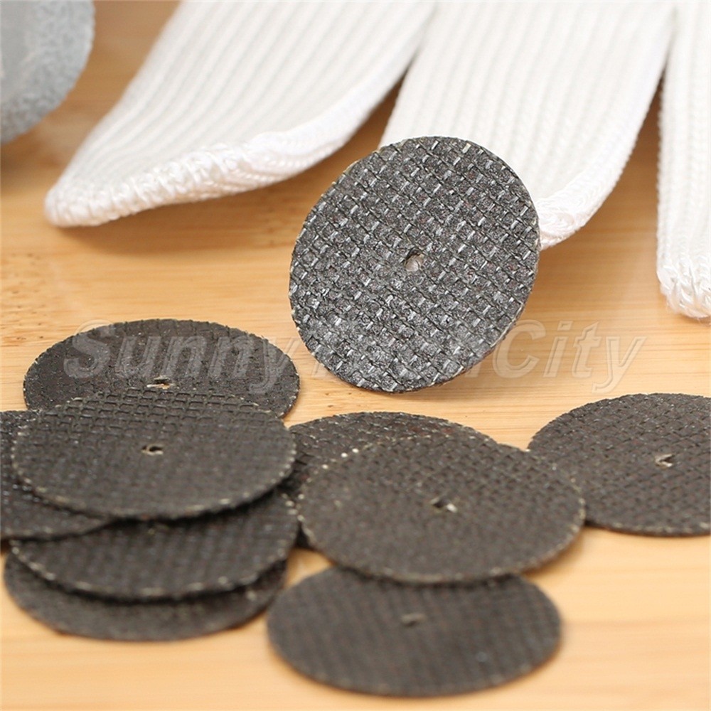 50x 32mm Resin Fibre Sanding Discs Wheel Cutting Grinder Cutting Grinder Tool