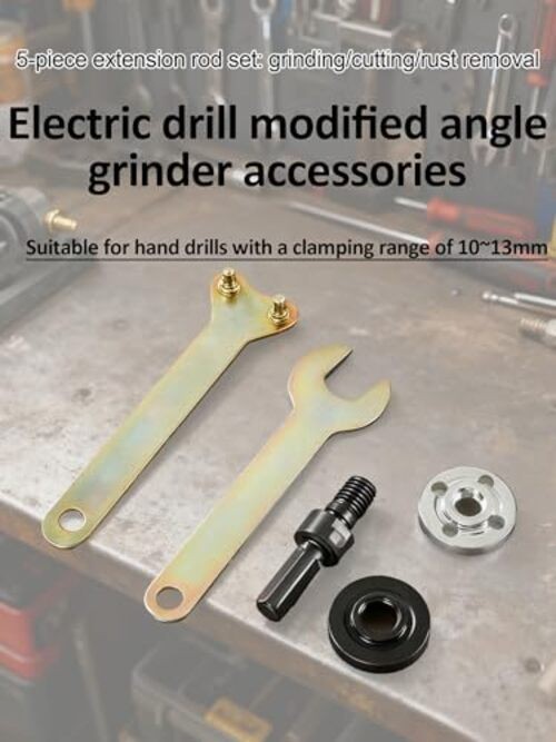 Electric Drill Angle Grinder Connecting Rod Set, Angle Grinder Tool Drill