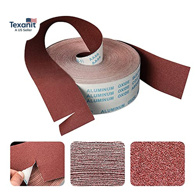 1000 Grit Sandpaper Roll, 5 Metres X 115 Mm Aluminum Oxide Emery Cloth Abrasive