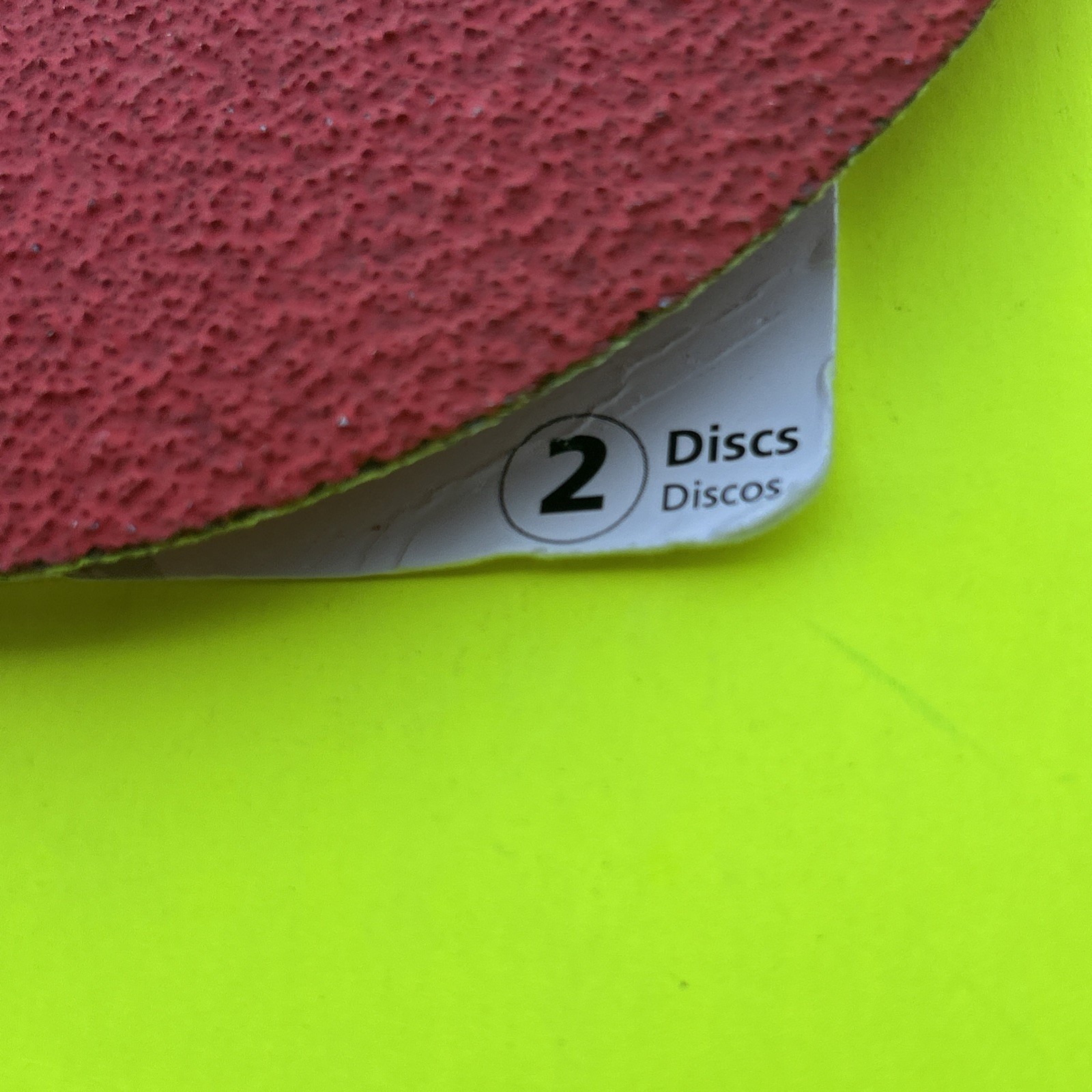 NOS Shop Smith 7″ Ceramic Fiber Discs 2 Pack -P36. Fits 7″ Angle Grinders
