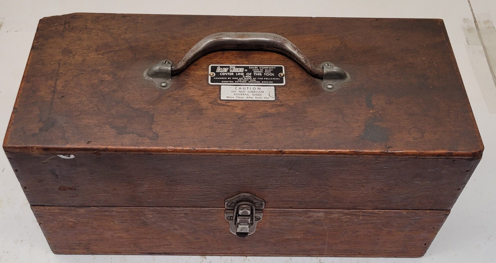 Last Word Radius Angle Dresser Centerline 3.400