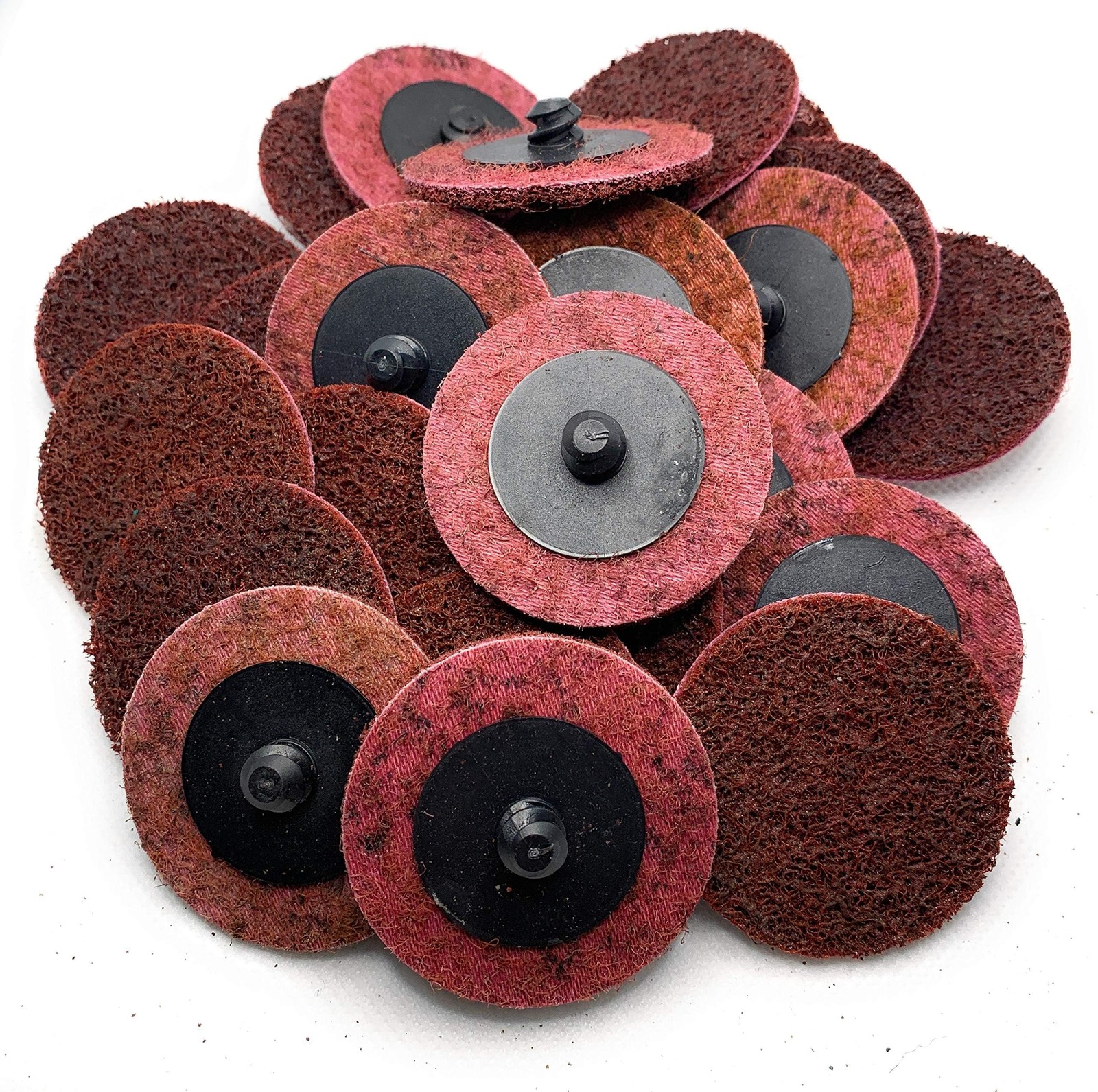 Premium R-Type 2 inch Maroon Medium Abrasive Non Woven Nylon Surface Conditio…
