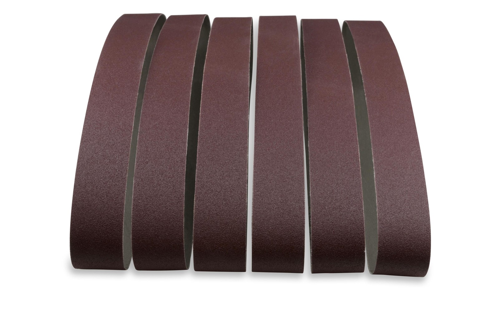 2 X 48 Inch 36 Grit Aluminum Oxide Metal Sanding Belts, 6 Pack