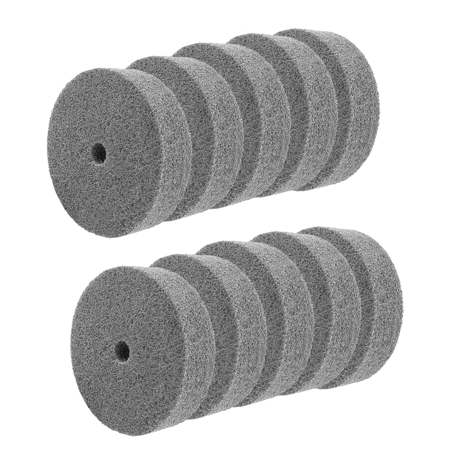 10Pcs Nylon Fiber Polishing Buffing Wheels 75mm/3″ Deburring Wheel for Grinde…