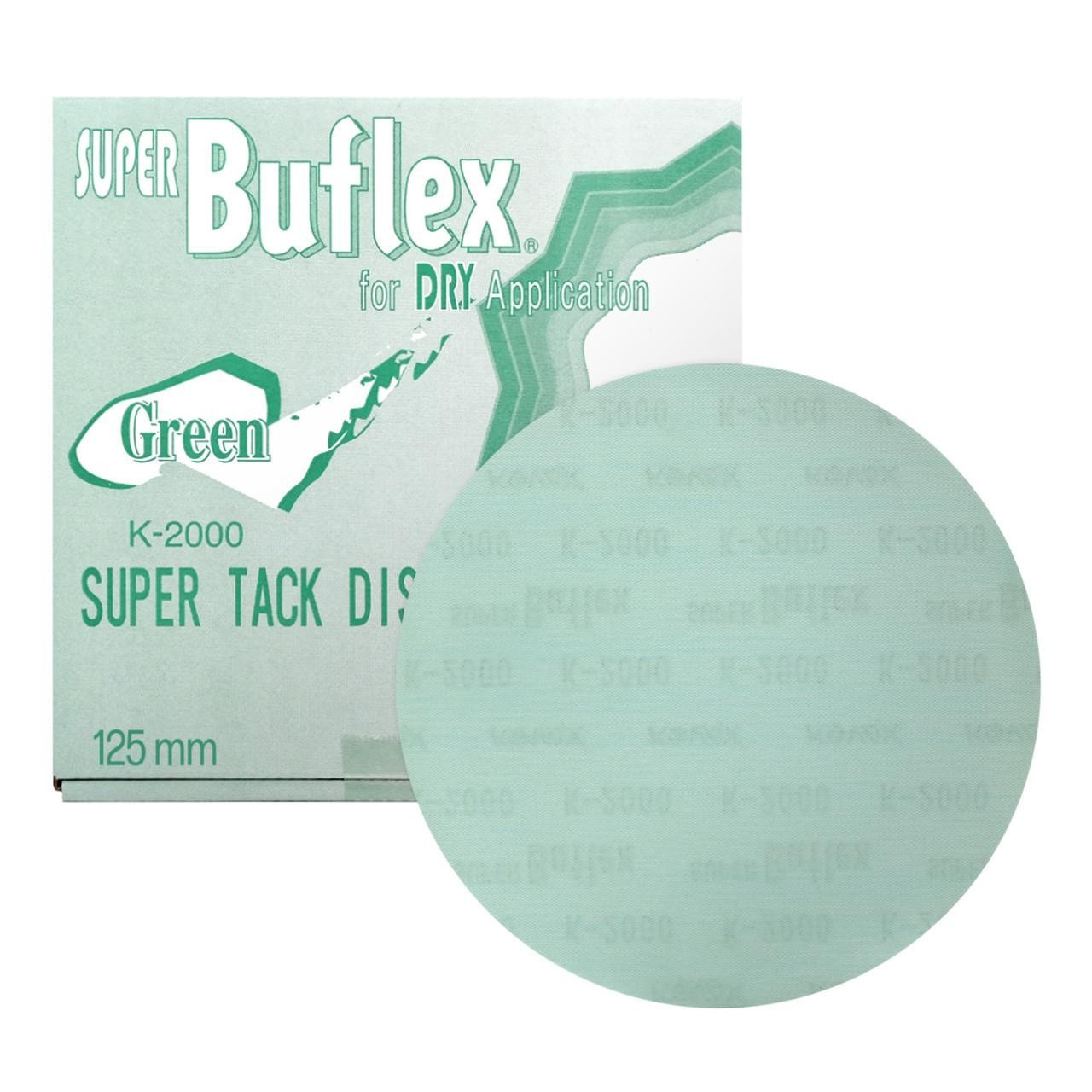 Eagle DRY Buflex 5 Inch Sanding Discs No Hole Super-Tack 25 Pack Choose Grit