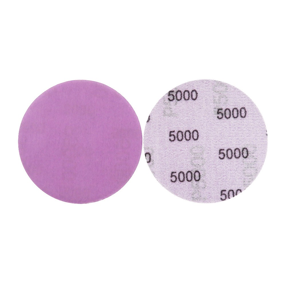 50X Hook Loop Sanding Discs 60-10000 Grit for Drill Wet Dry Sandpaper Pad 3in