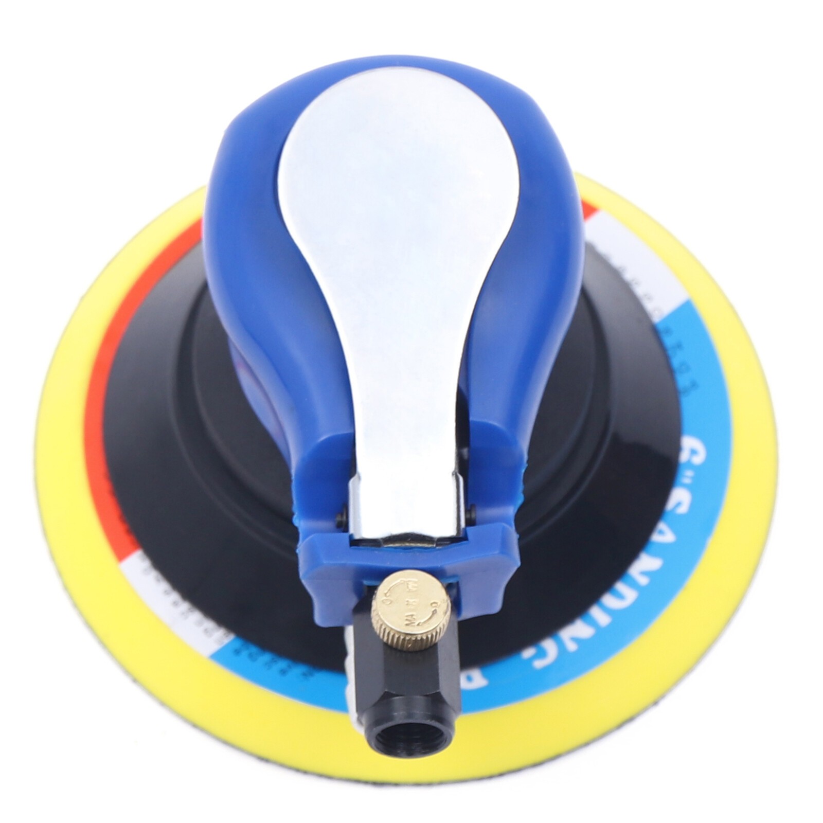 6″ Air Palm Orbital Sander Tool Hand Sanding Pneumatic Round 10000 RPM Auto DIY