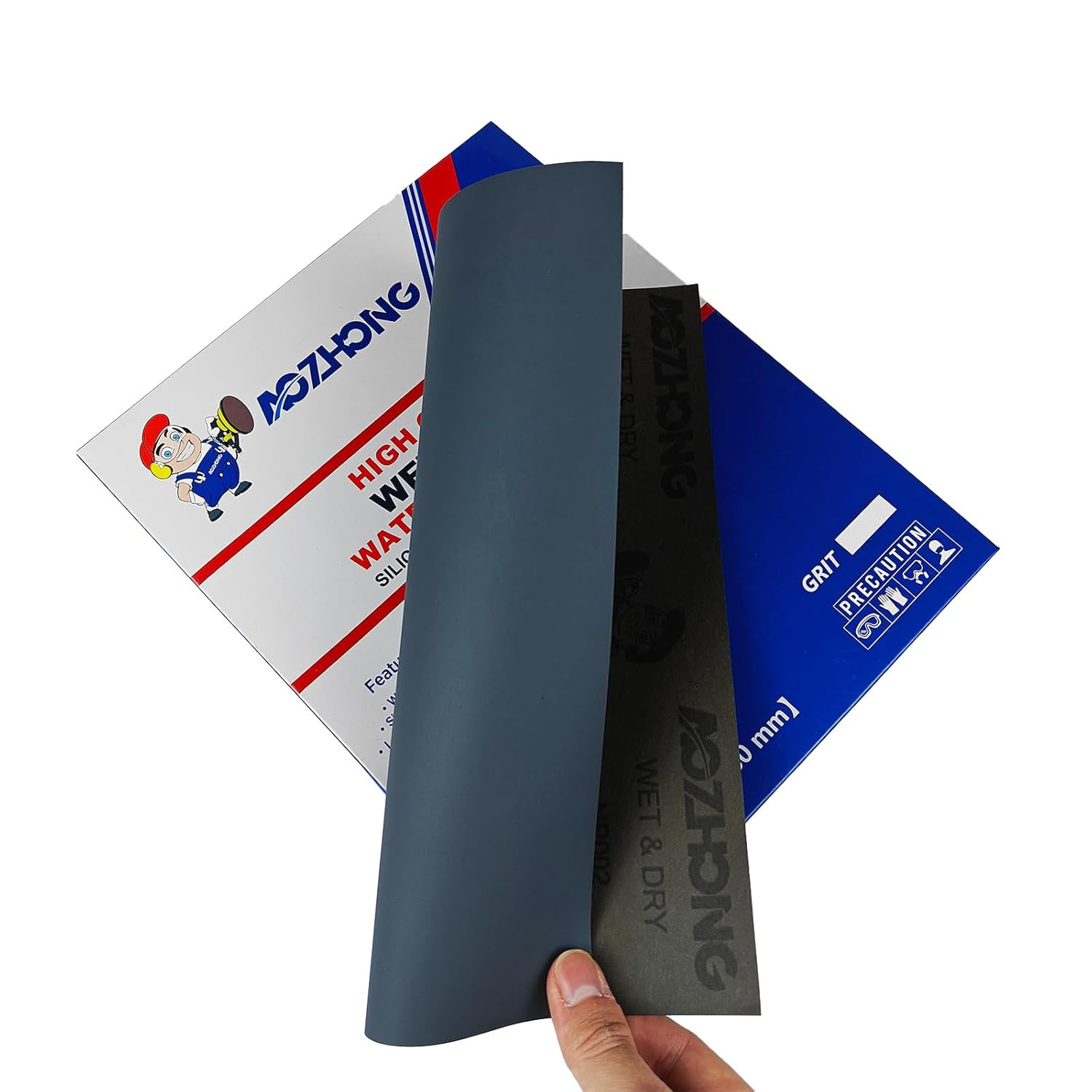 1500 Grit Sand Paper, 9 X 11 Inch, 10 Pcs Wet Dry Sandpaper Sheets, Silicon Car
