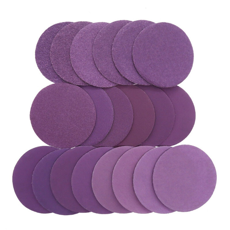 2 Inch 50mm Wet and Dry Sanding Discs Sandpaper Hook and Loop Pads 60-10000 Grit