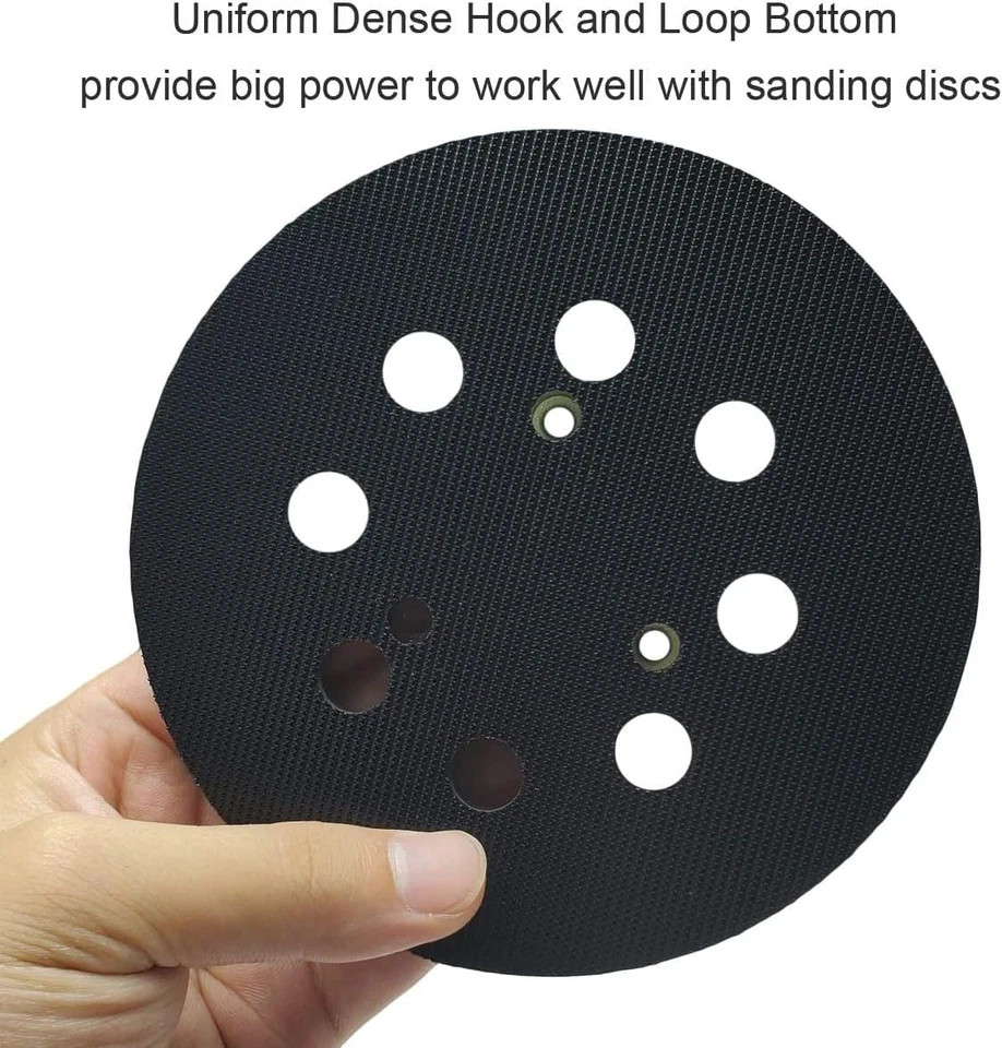 5 Inch 8 Hole Hook and Loop Replacement Sander Pad for Dewalt DW420, DW421, Dw42