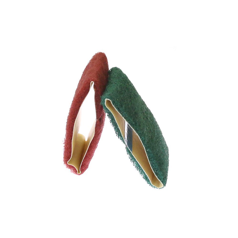 20 Pieces 260 * 60mm Nylon Non-woven Scour Abrasive Sanding Belts P180 P320