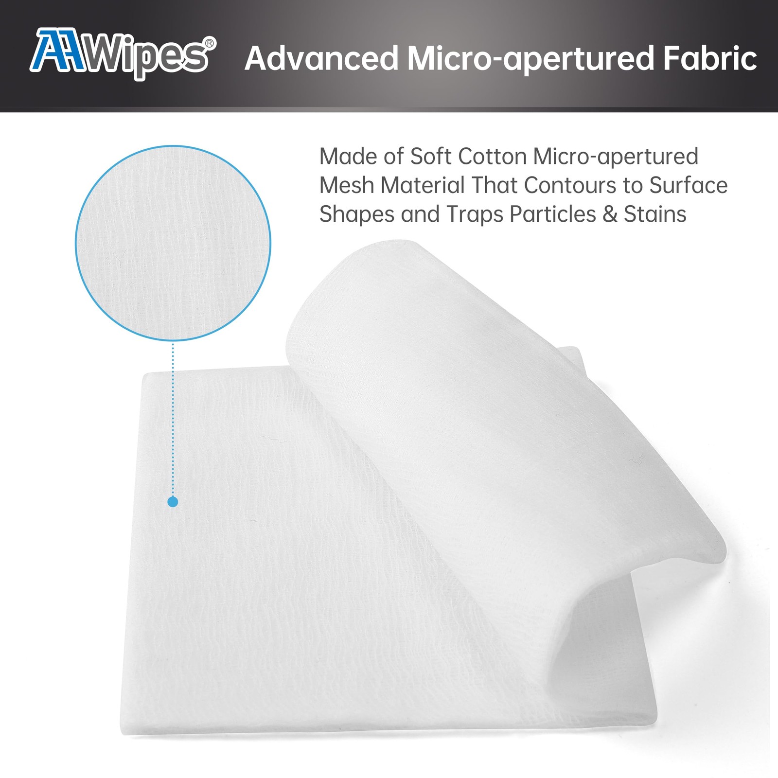 AAwipes Tack Cloth for Painting (White, 13.8″x31.5″, 10 White