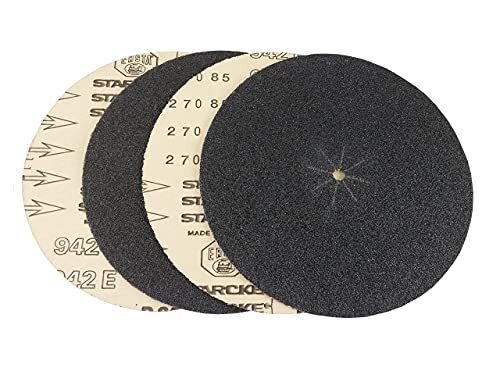 Starcke Premium 7 Inch Slotted Edger Floor Sanding Discs – 8 Slots 5/16″ Hole