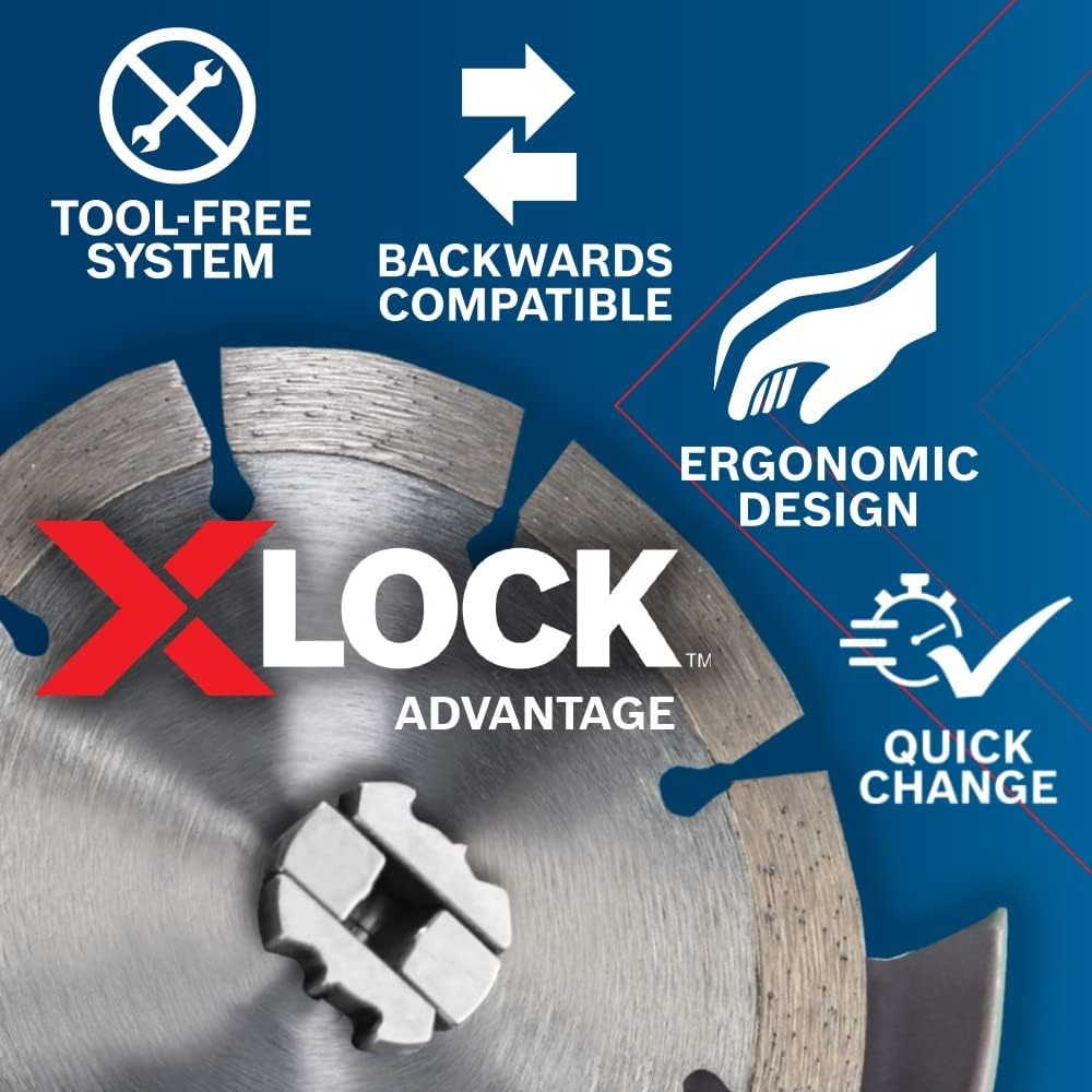 Bosch Genuine 6 In. X-LOCK Segmented Rim Diamond Blade – 2610059915