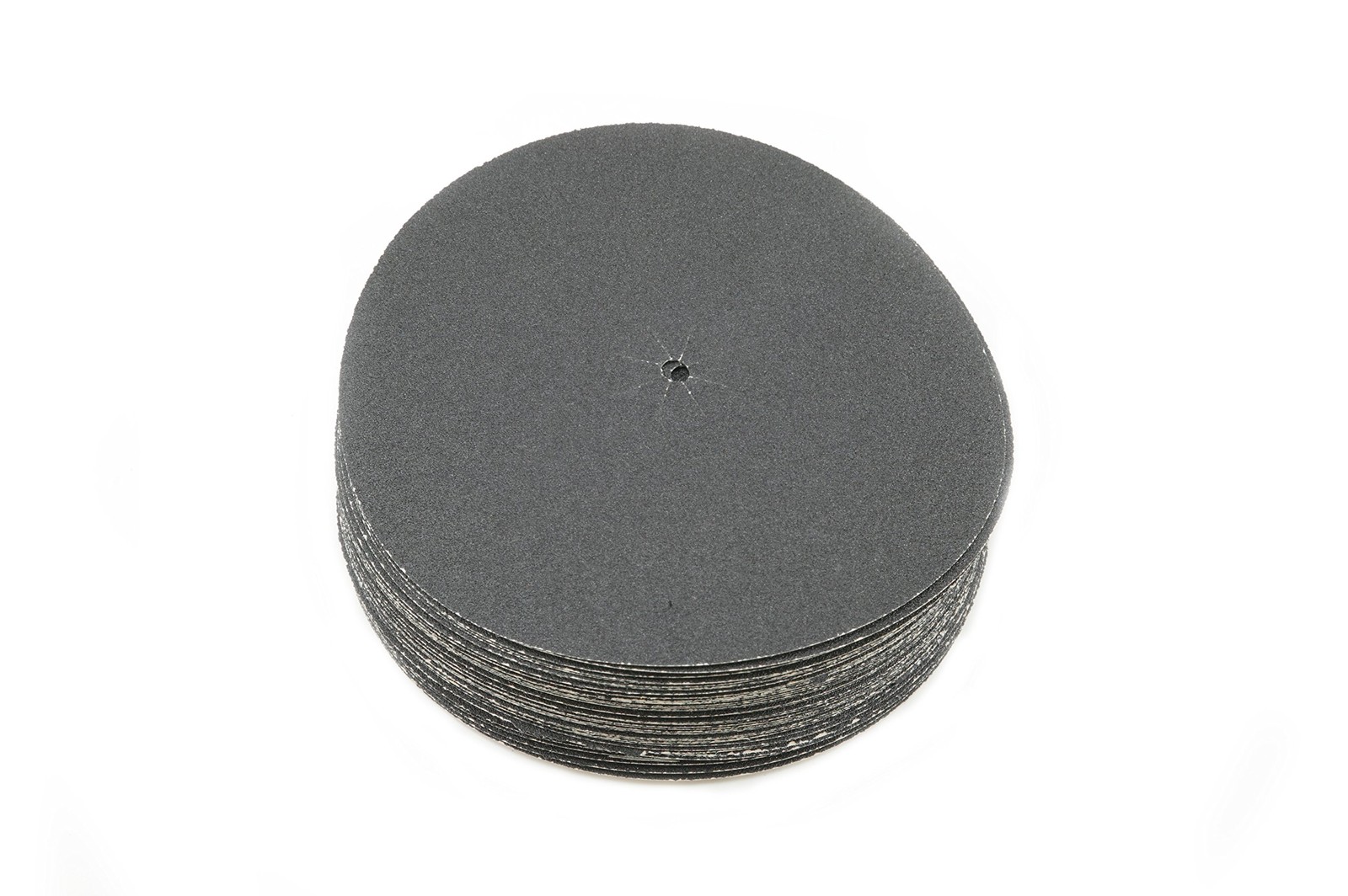 50 PCS 87406 80 Grit Edger Sanding Discs 7×5/16 Inch Center Hole Silicon Polish