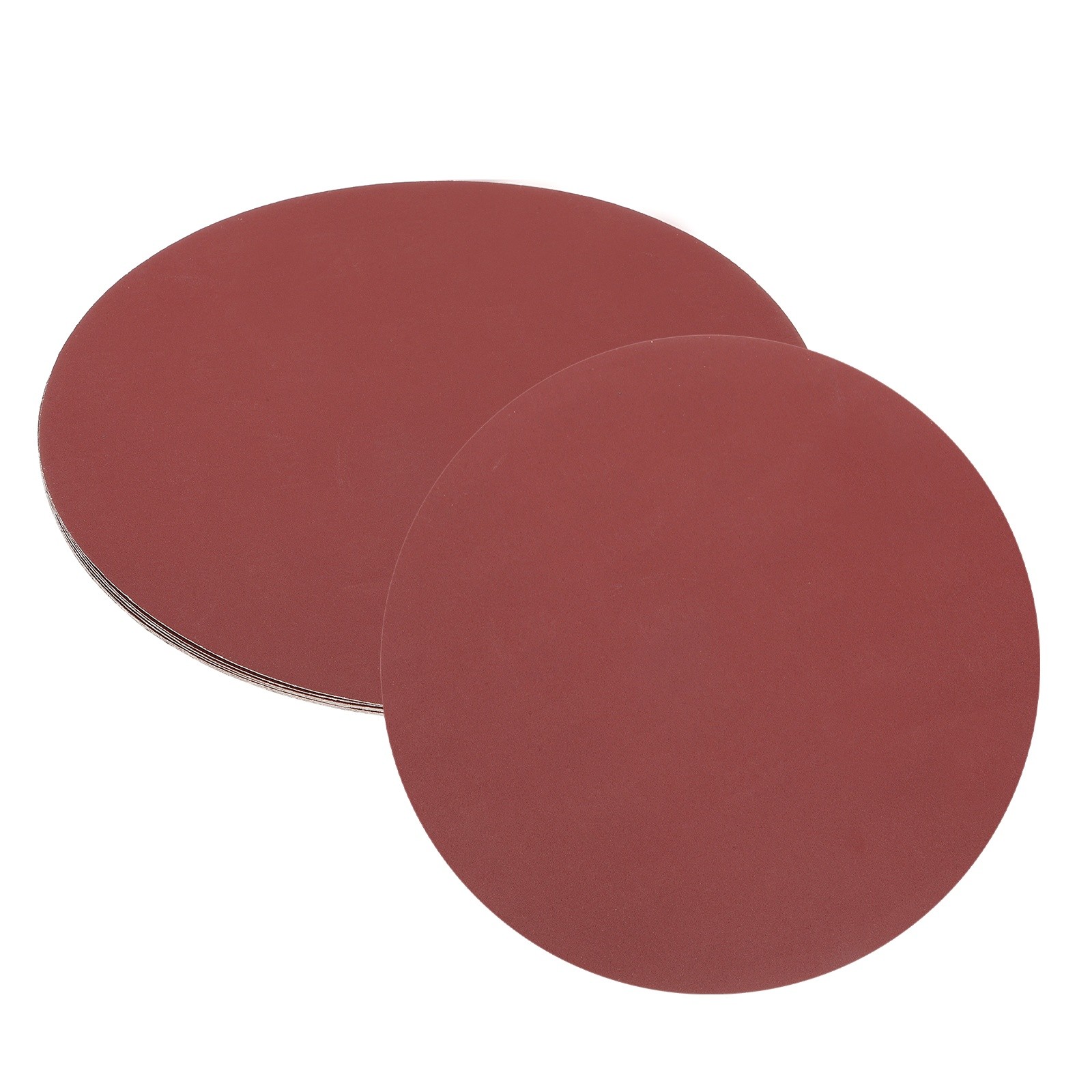 8pcs 10″ PSA Sanding Discs 320 Grits Aluminum Oxide Sandpapers Self Adhesive]