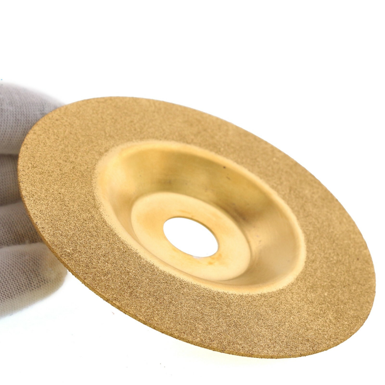 4″ inch 100mm Diamond Grinding Disk Grit 150 Convex Wheels Disc Coated TITANIUM