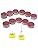 110PCS 1 Inch Sanding Discs Kit for Drill Sanding Attachment | 11 Grits 40-600 t
