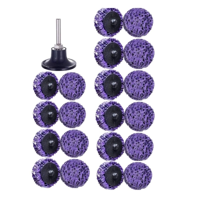 Metal Polishing 2 inches 50mm for Orbital Sander Sanding Discs Wheel