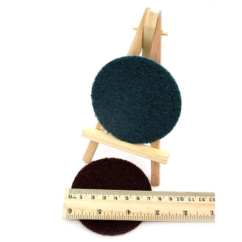 3″ 75mm Nylon Sanding Disc Roll Lock Pad Hook Loop Pads 150 / 320 / 400 Grit