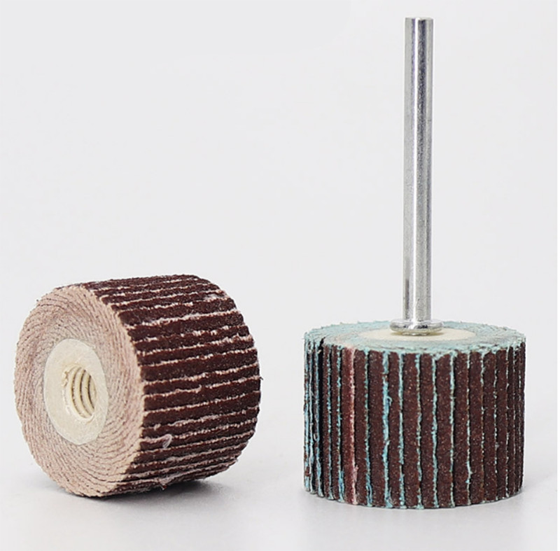 Active Handle Louver Grinding Head Sandpaper Cylindrical Grinding Head 8mm-20mm