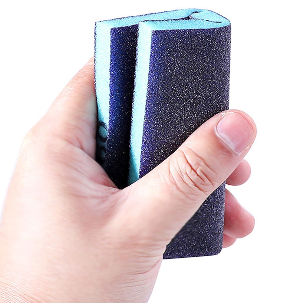 Premium Sanding Blocks Wet & Dry Foam Pads for Craft and Polishing 6 pack