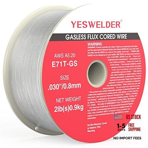 Flux Core Gasless MIG Wire, E71T-GS Mild Carbon Steel .030-Inch Diameter 2